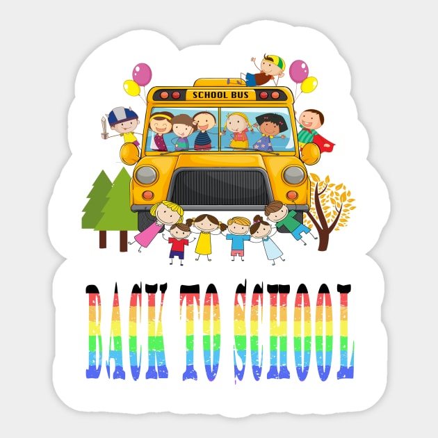 back to school Sticker by minaadel